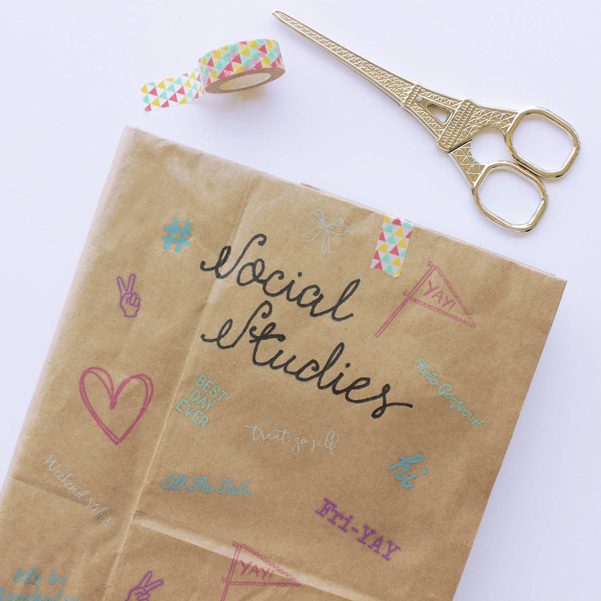 How To Make A Paper Bag Book Cover (With Step-By-Step Pictures!)