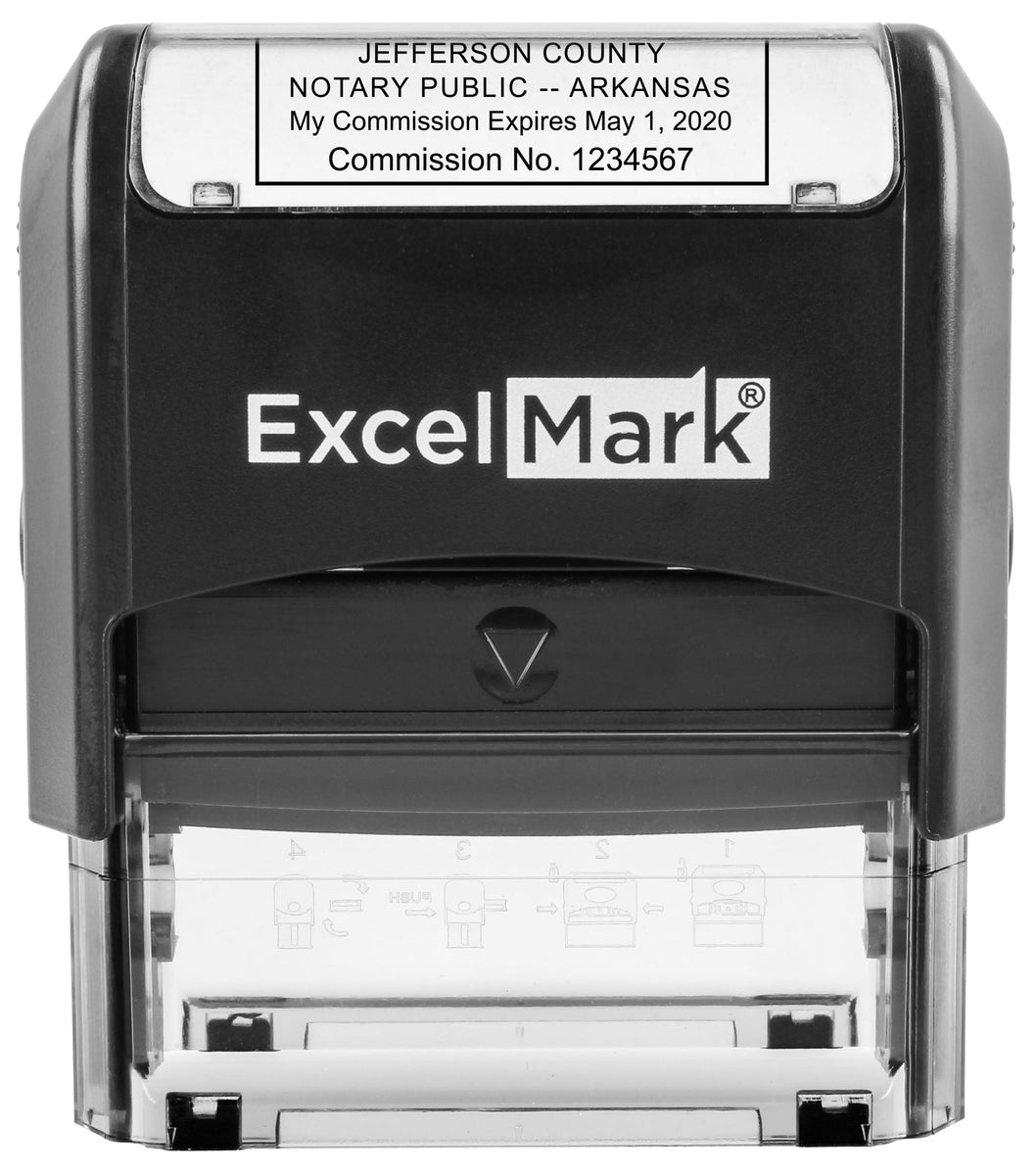 Self Inking Arkansas Notary Stamp RubberStamps