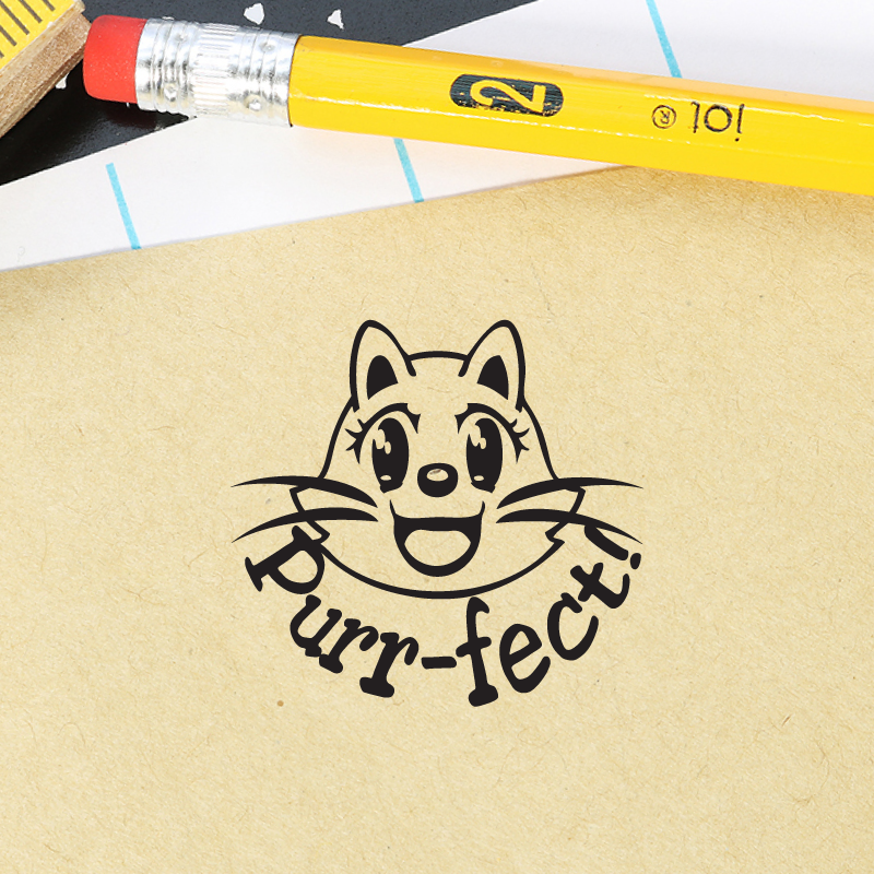 Purr-fect! Stamp – RubberStamps.com