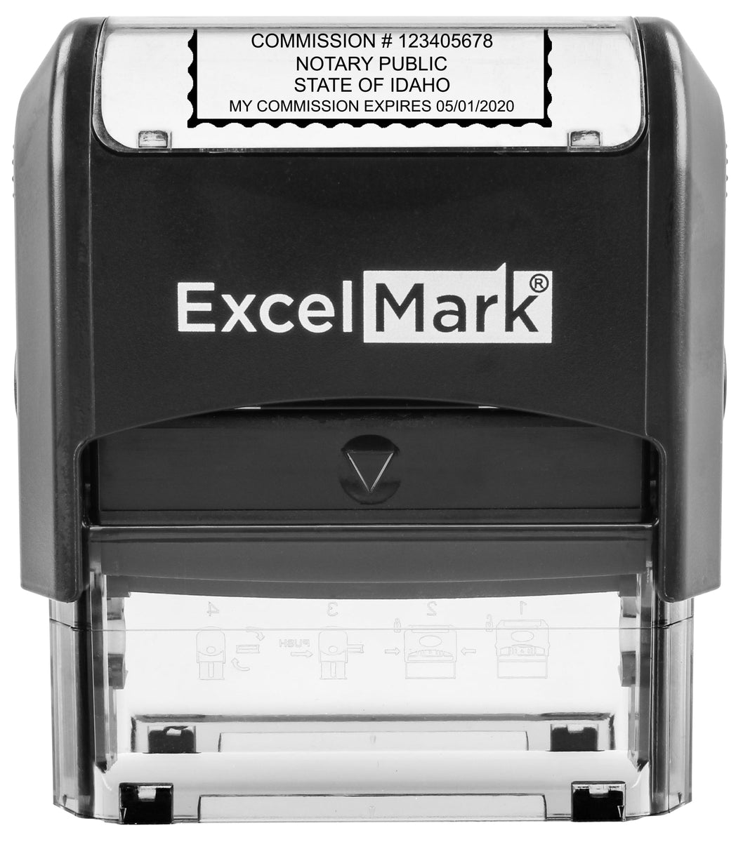 Self Inking Idaho Notary Stamp RubberStamps