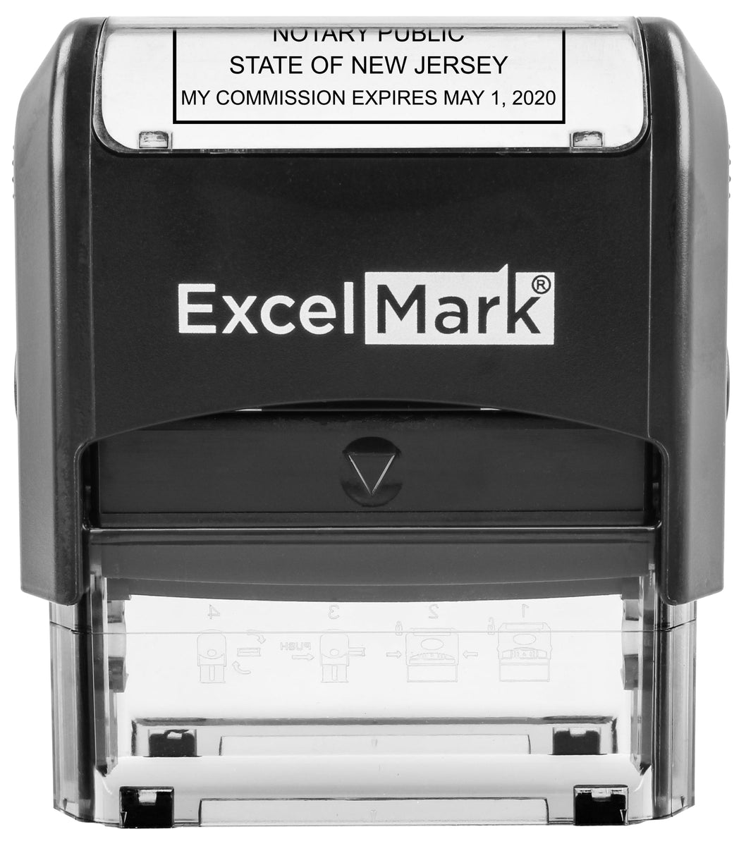 Self Inking New Jersey Notary Stamp RubberStamps