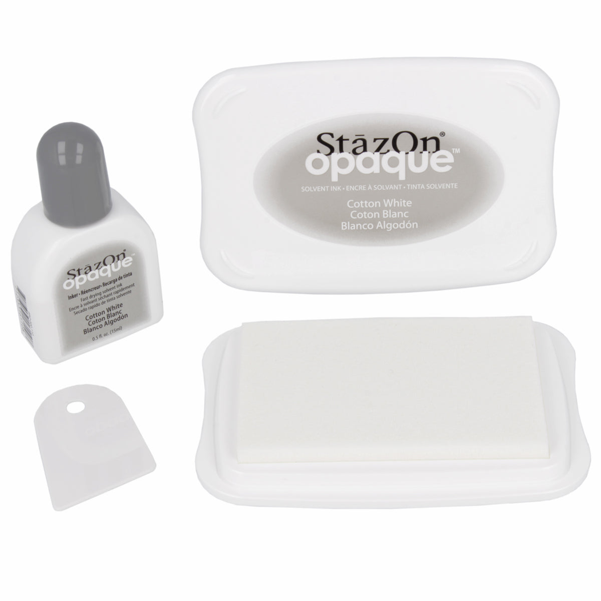 StazOn Opaque Ink, Cotton White