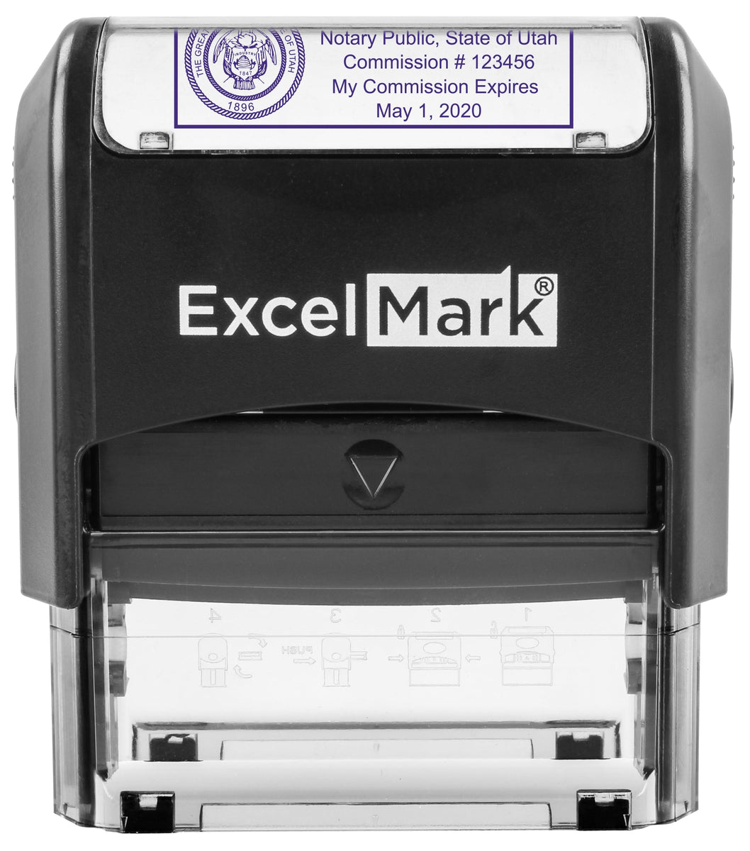 Self Inking Utah Notary Stamp RubberStamps