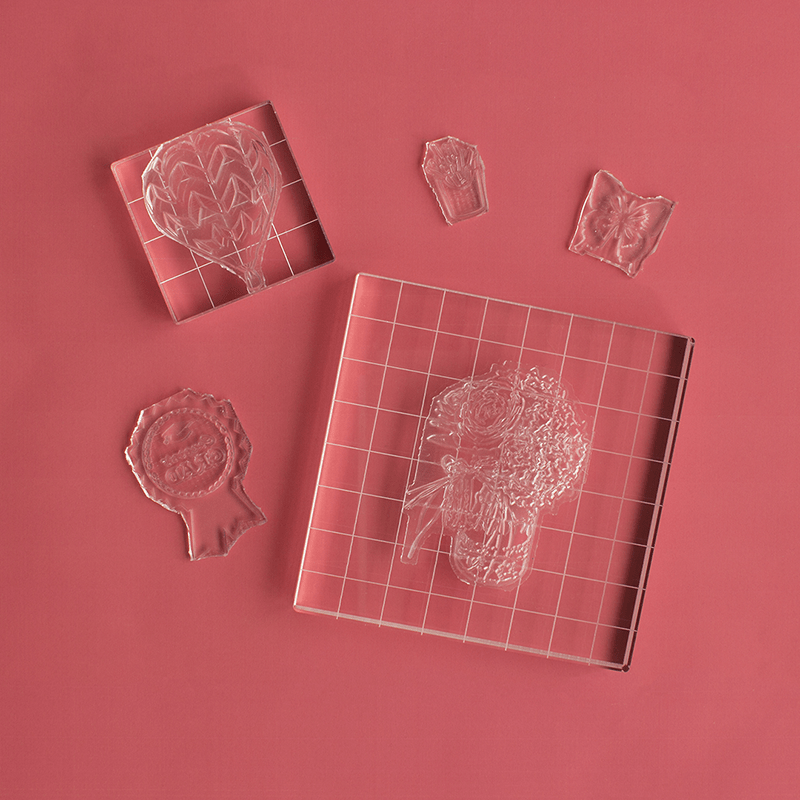 Acrylic Block for Clear Stamp,transparent Stamp Block,acrylic