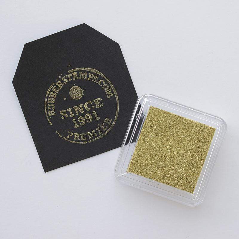 Versacolor Gold Small Pigment Ink Pad, Stamp Pad, Stamp Ink, Ink For Stamp,  Inkpad For Rubber Stamp, Colour Ink Pad, Scrapbooking