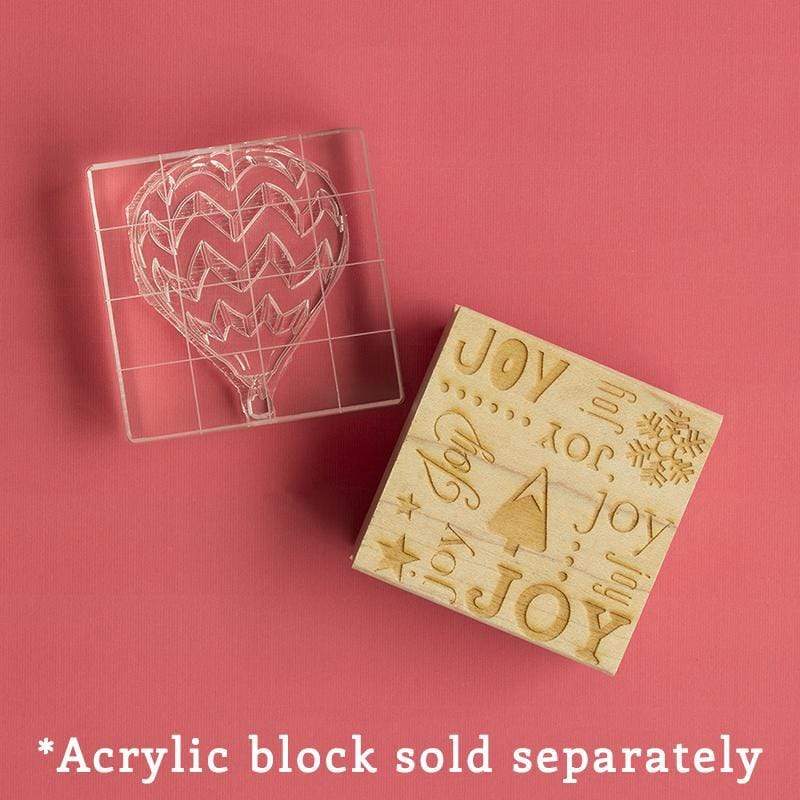 Small Acrylic Block-Heart