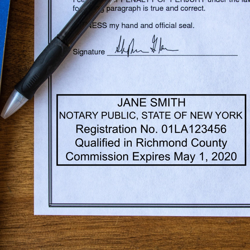 New York Notary Stamp »