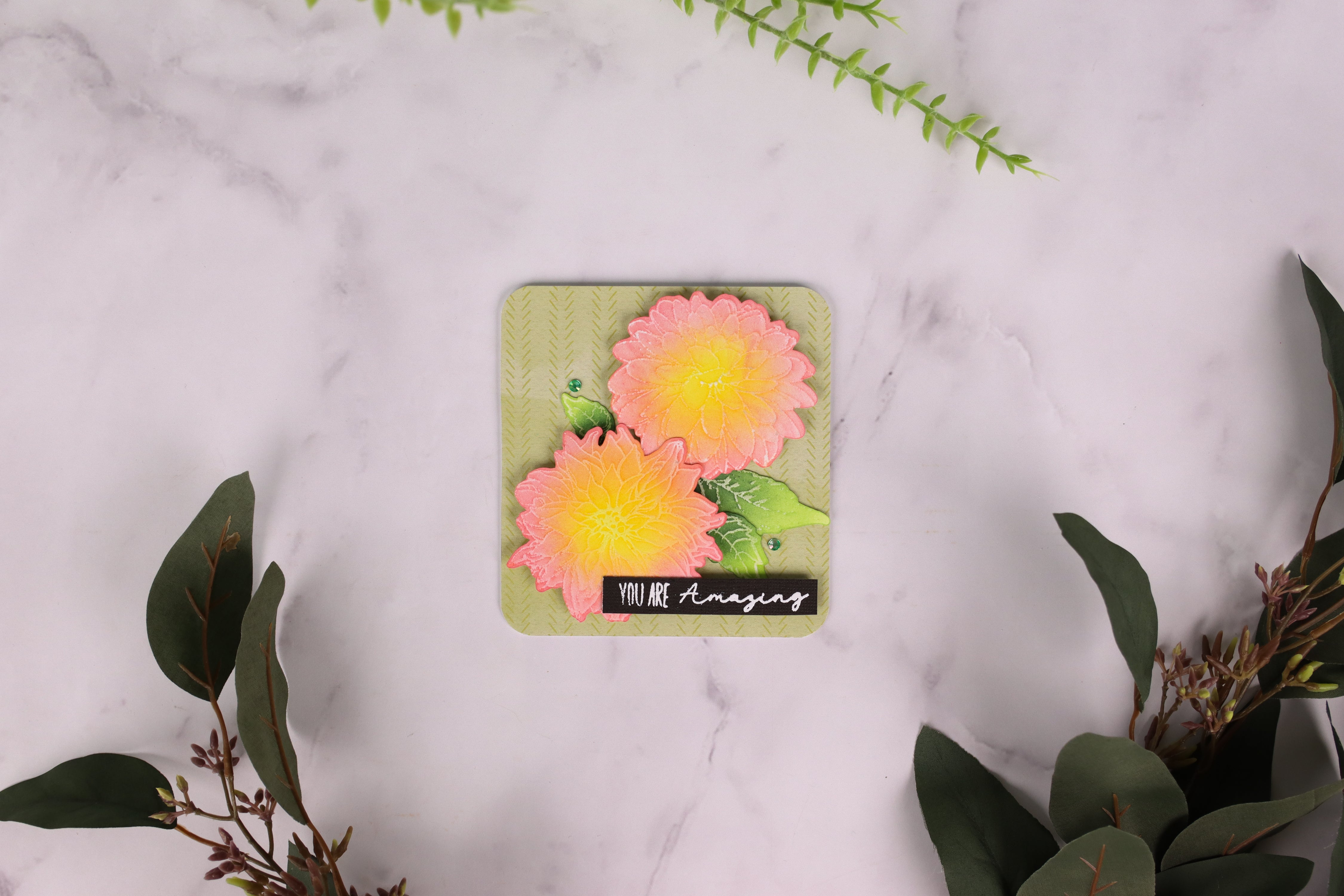 Pressed Flower Resin Coasters, 4x4