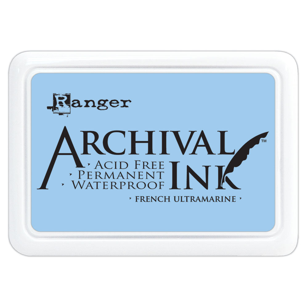 Ranger Archival Ink Pad Waterproof Ink Pad Black Ink Pad Color Ink