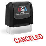 Canceled Stock Stamp