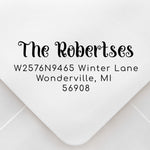 Christmas Wonderland Address Stamp