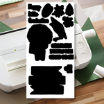 Bob Ross Happy Little Graduation - Free Cricut File