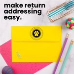 Paw-fect Print Address Stamp