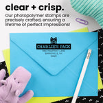 Solid Name Custom Pet Address Stamp (display up 4 pets)