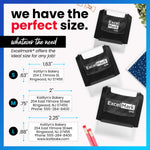 ExcelMark Pre-Inked Stamps - Made in the USA