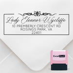 Regency Address Stamp