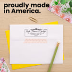 Regency Address Stamp