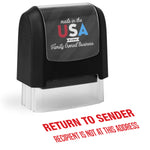 Return to Sender Stock Stamp