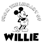 Steamboat Willie Book Stamp