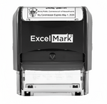 Self-Inking Massachusetts Notary Stamp