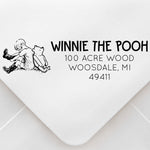 Winnie the Pooh - Best of Friends Address Stamp