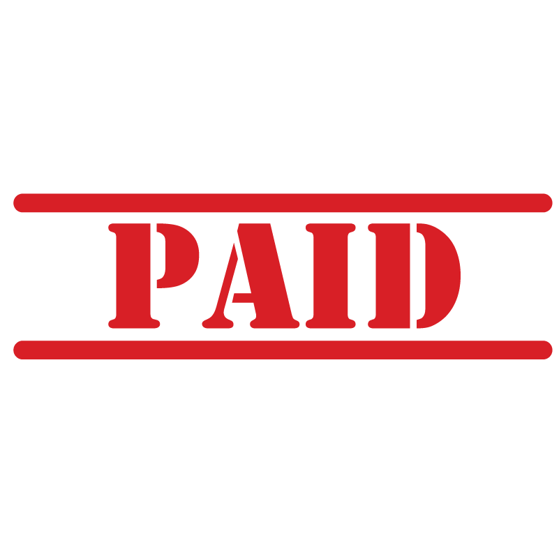 paid stamp png