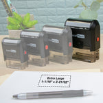 ExcelMark Custom Signature Stamp - Self Inking - Qatar