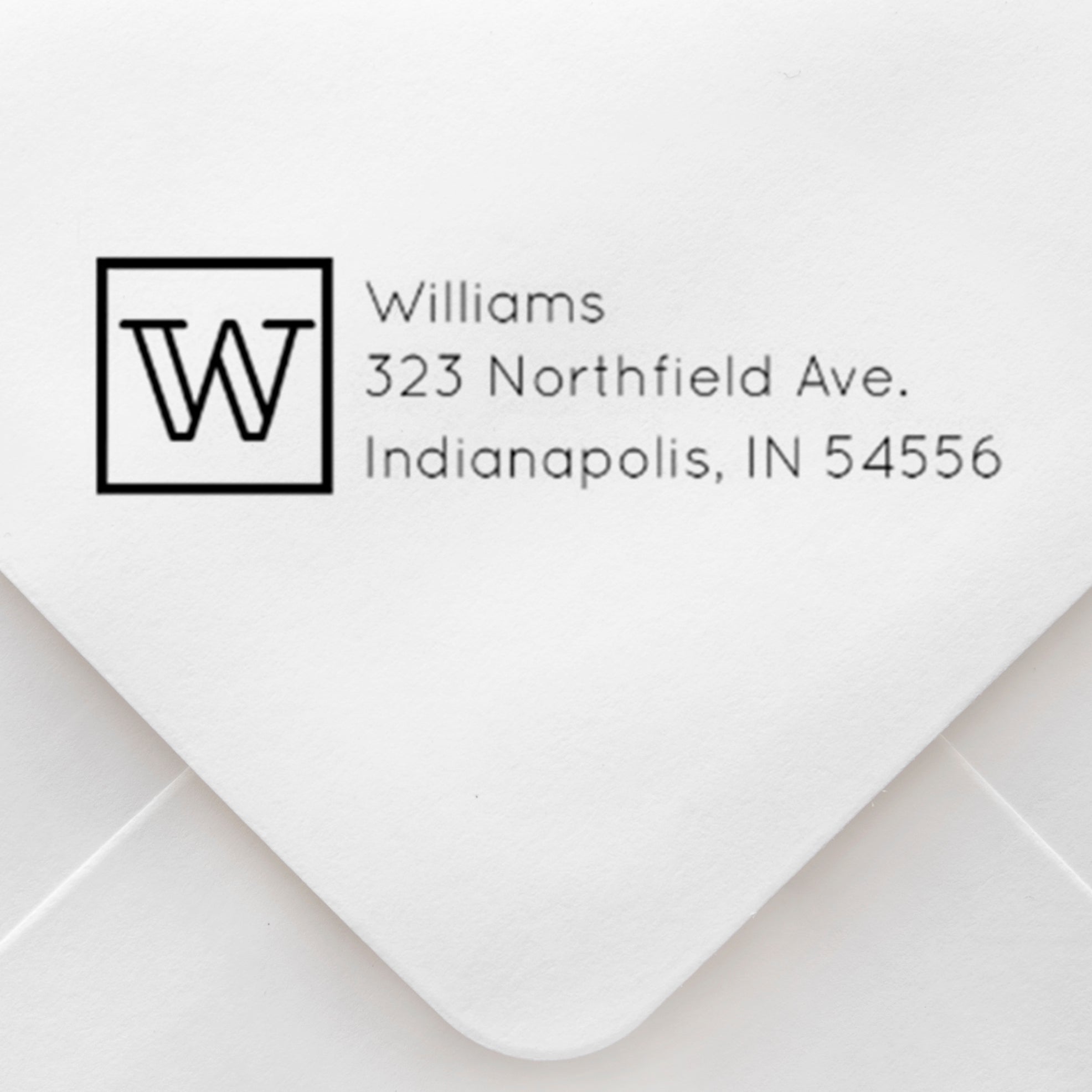 Address Stamp No. 27, Return Address