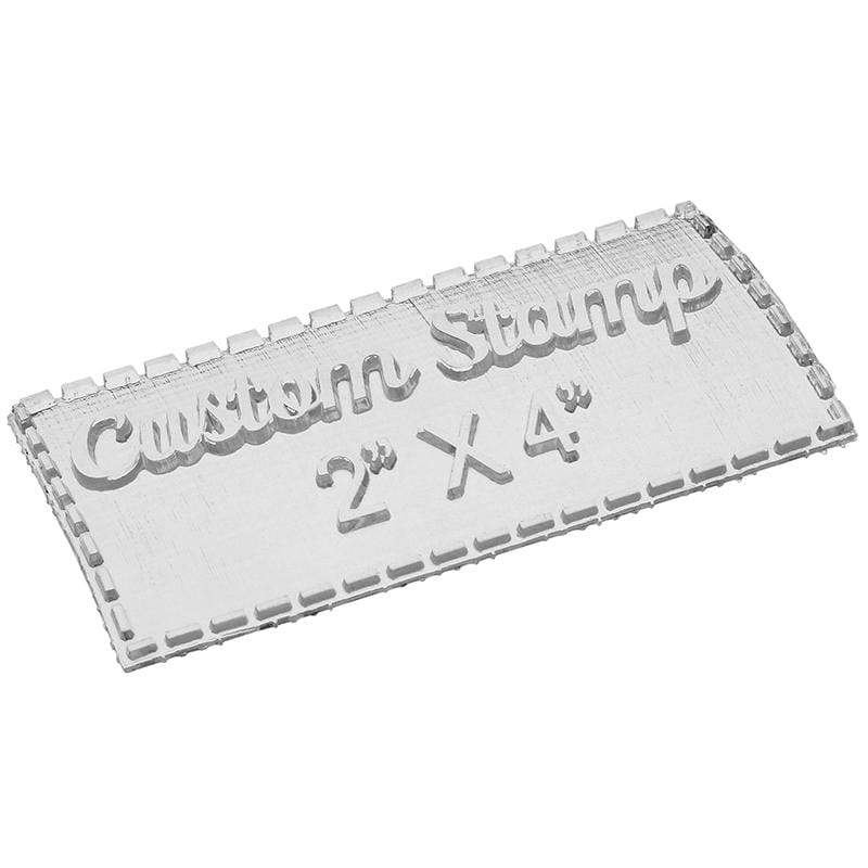 2 by 2 Custom Clear Stamp –