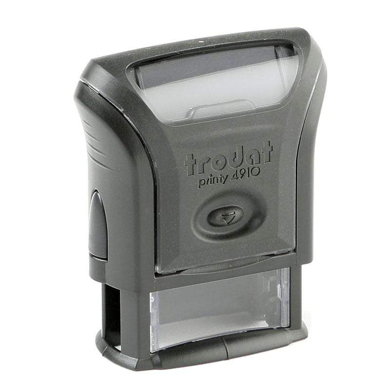Printtoo Personalized Black Self Inking Hugs And Kisses Stamp