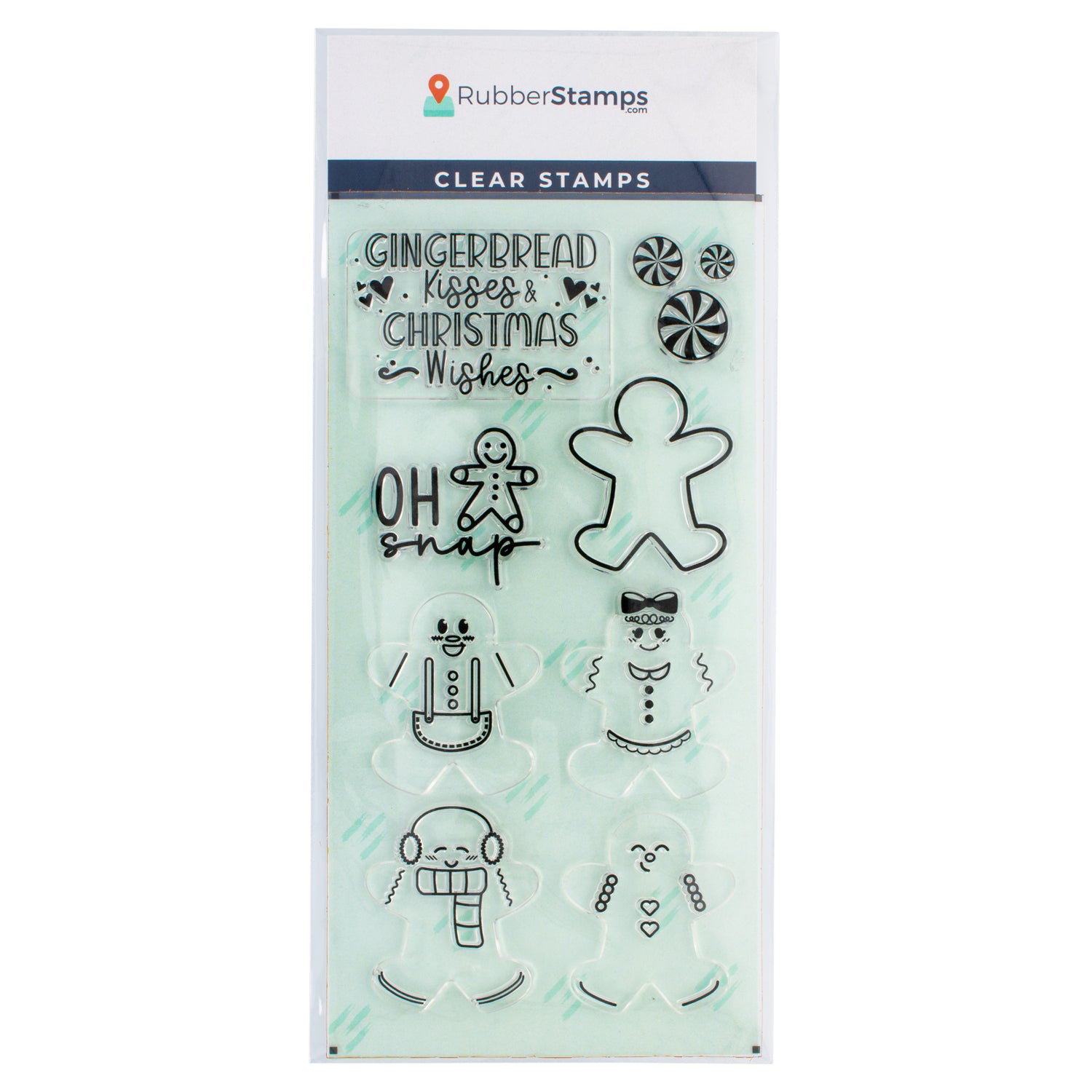 Frame Banners Transparent Clear Stamp Rubber Stamp and